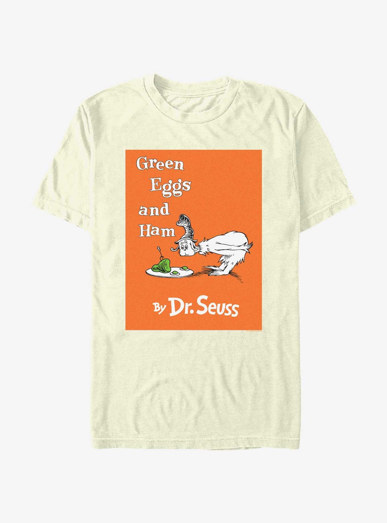 Dr. Seuss Green Eggs and Ham Book Cover T-Shirt, , hi-res