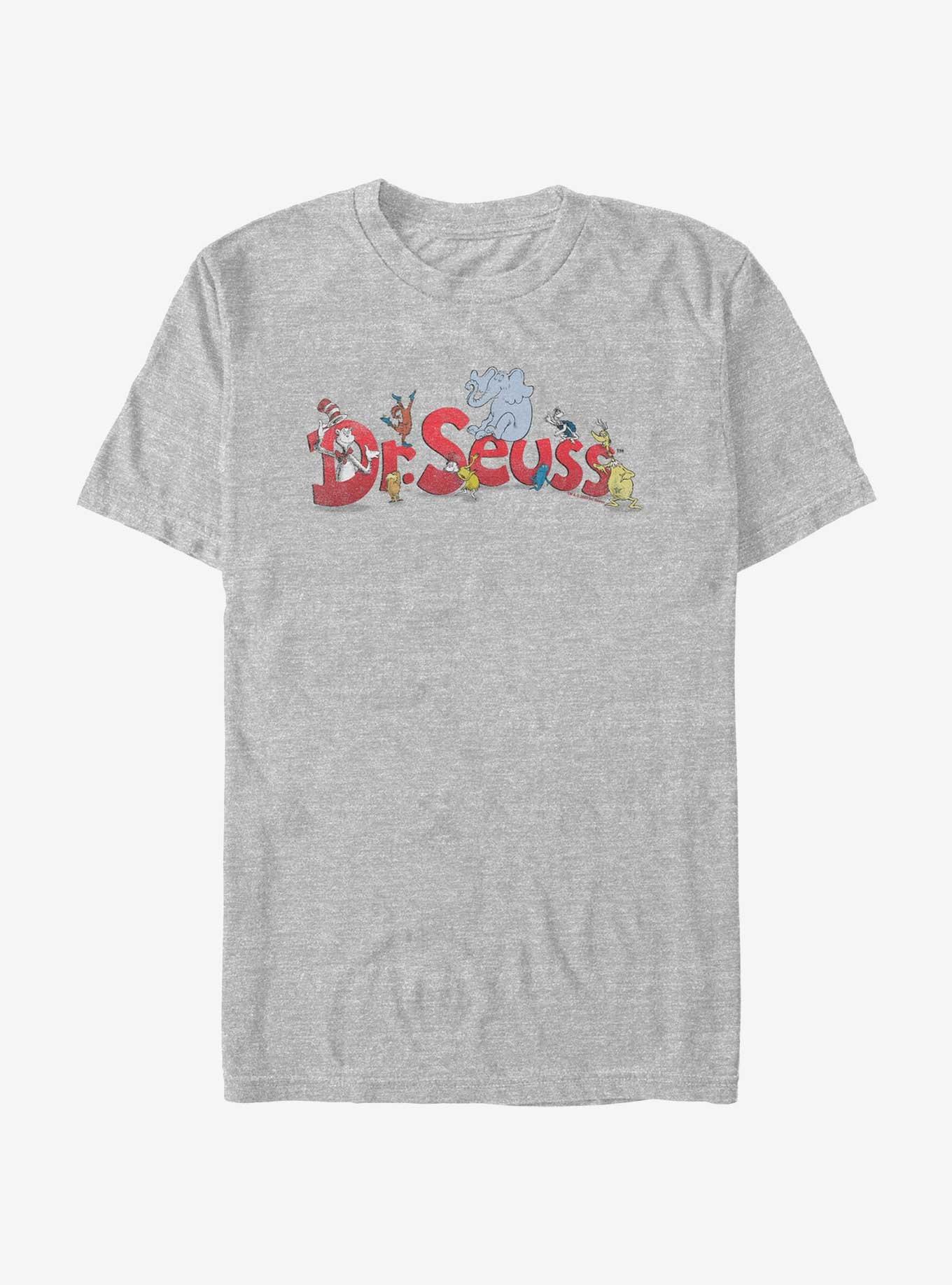 Dr. Seuss Retro Character Mix T-Shirt, ATH HTR, hi-res