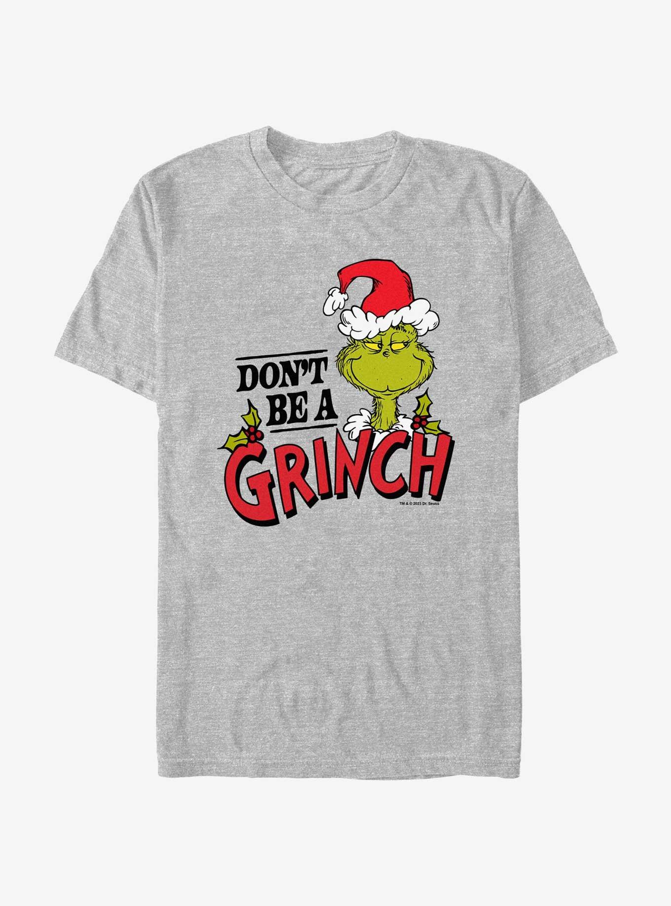 Hot Topic Dr. Seuss Don't Be A Grinch T-Shirt | CoolSprings Galleria