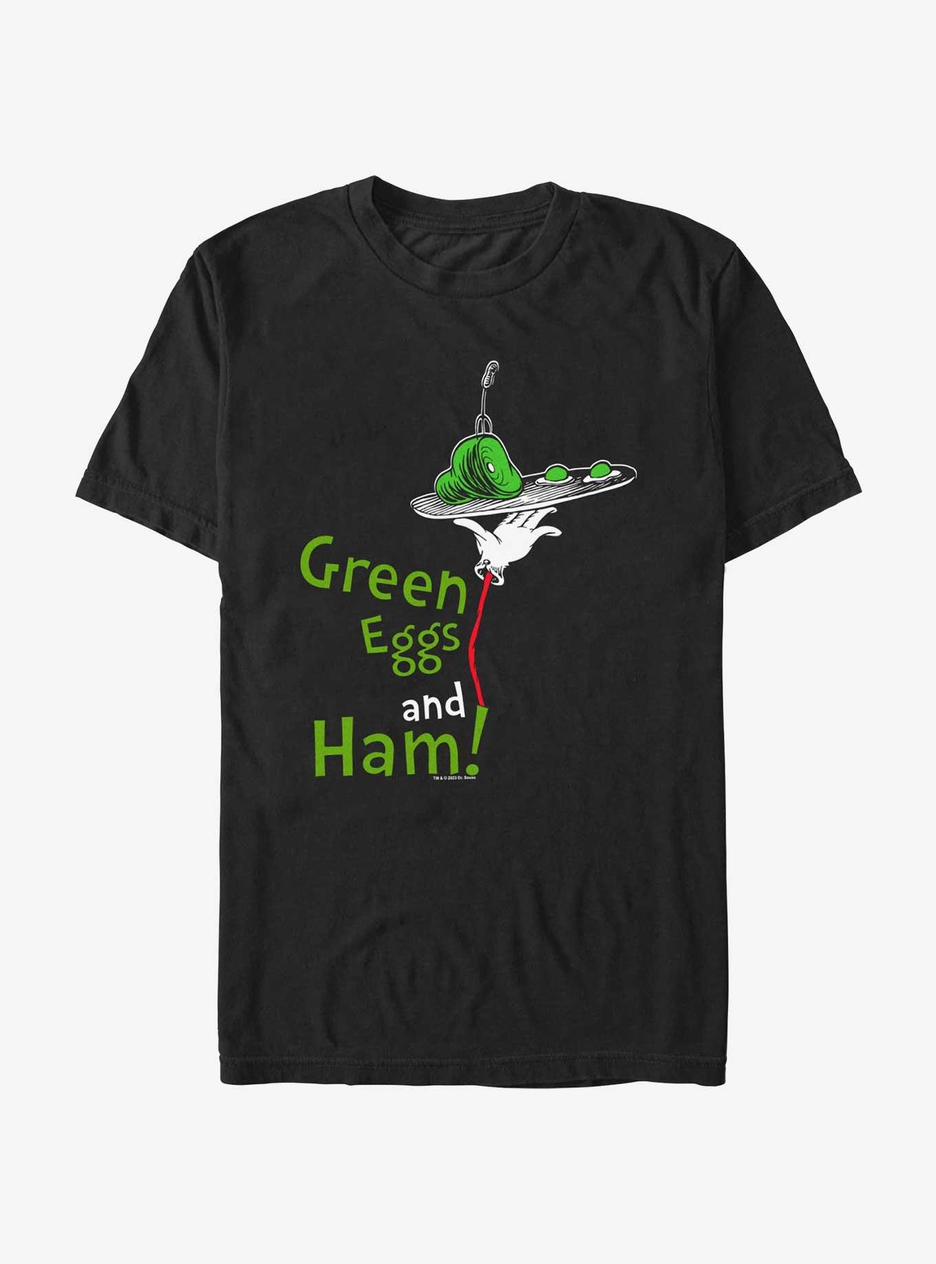 Dr seuss green eggs best sale and ham t shirt