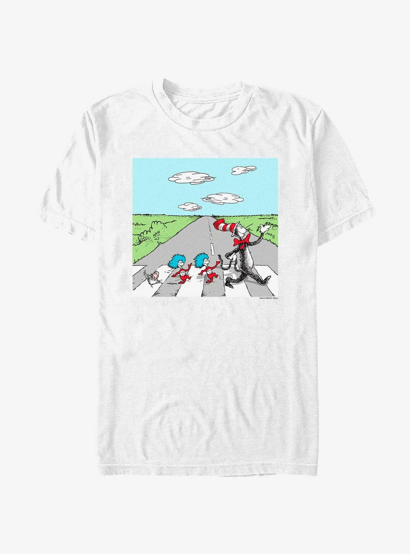 Dr. Seuss Cat In The Hat and Things Crossing T-Shirt