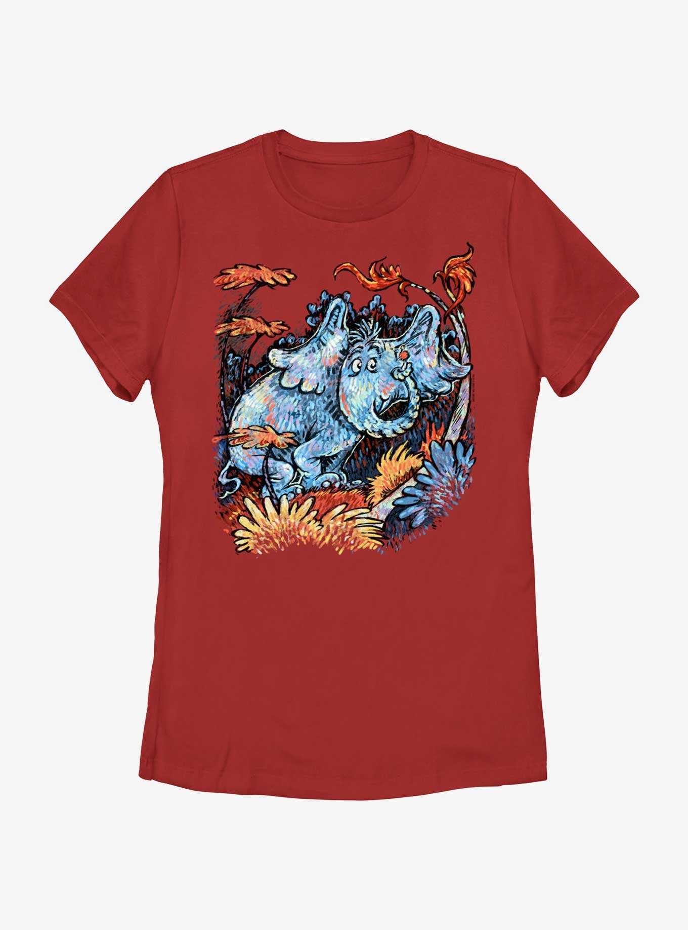 Dr. Seuss Horton Hears A Who Painting Womens T-Shirt, , hi-res