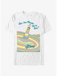 Dr. Seuss Oh The Places You'll Go T-Shirt, WHITE, hi-res