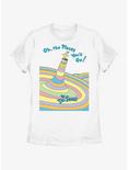 Dr. Seuss Oh The Places You'll Go Womens T-Shirt, WHITE, hi-res