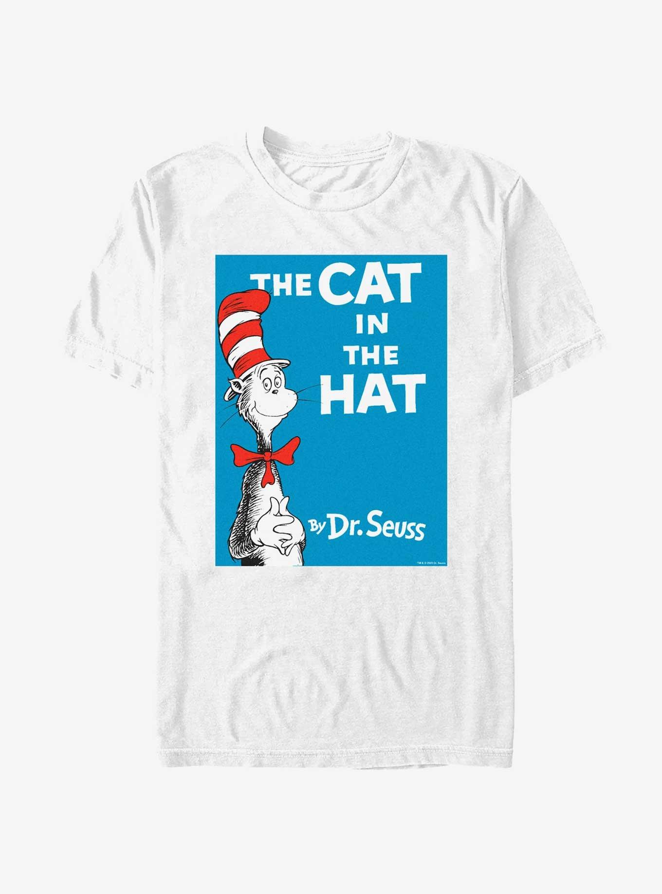 Dr. Seuss The Cat In The Hat Poster T-Shirt, , hi-res