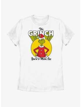 Dr. Seuss The Grinch You're A Mean One Womens T-Shirt, , hi-res