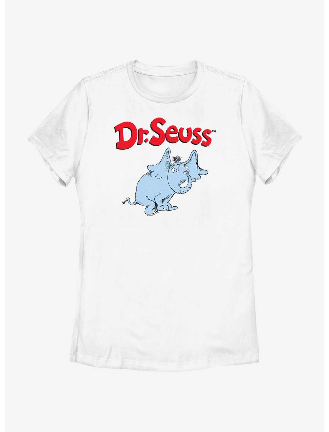 Dr. Seuss Horton Womens T-Shirt, WHITE, hi-res