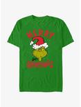 Dr. Seuss Merry Grinchmas T-Shirt, KELLY, hi-res