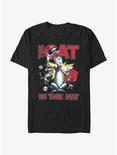 Dr. Seuss Hat Cattitude T-Shirt, BLACK, hi-res
