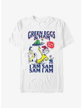 Dr. Seuss I Am Sam Green Eggs and Ham T-Shirt, , hi-res