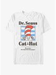 Dr. Seuss Cat In The Hat Fun That Is Funny T-Shirt, WHITE, hi-res