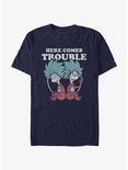 Dr. Seuss Thing Trouble T-Shirt, NAVY, hi-res