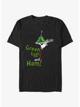 Dr. Seuss Serving Green Eggs & Ham T-Shirt, BLACK, hi-res