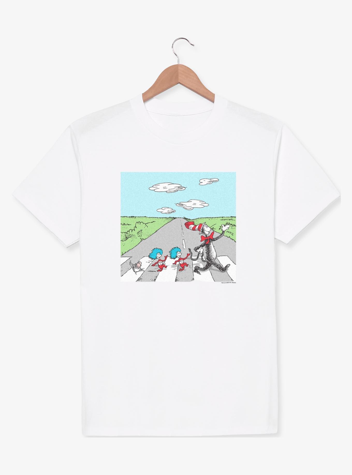 Dr. Seuss Cat In The Hat and Things Crossing T-Shirt