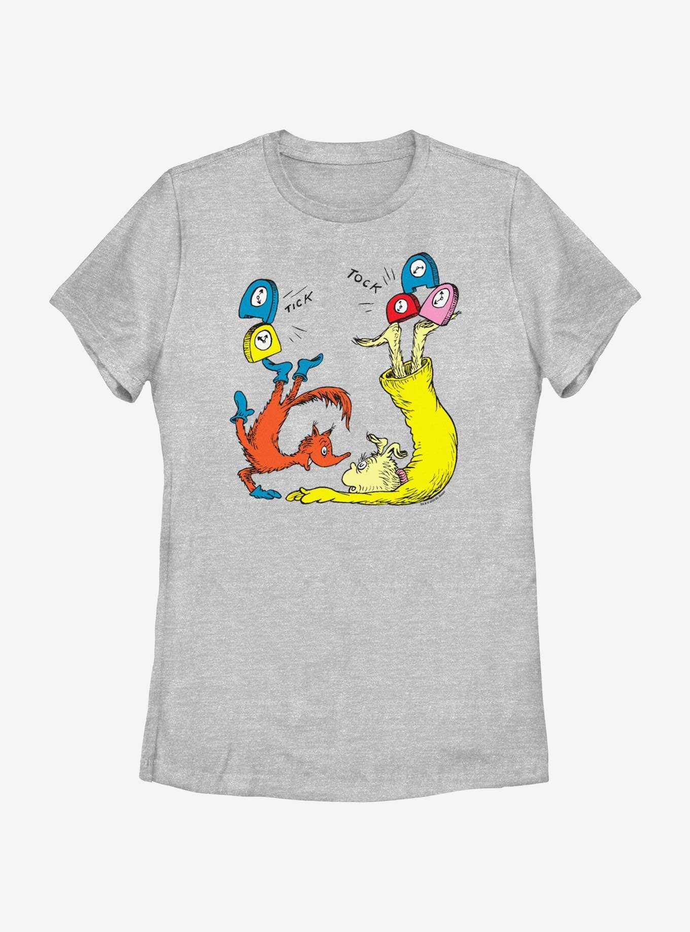 Dr. Seuss Tick Tock Fox Womens T-Shirt, , hi-res