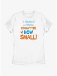 Dr. Seuss A Perosn's A Person No Matter How Small Womens T-Shirt, WHITE, hi-res
