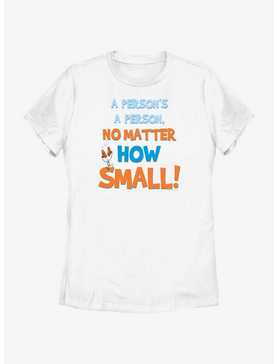 Dr. Seuss A Perosn's A Person No Matter How Small Womens T-Shirt, , hi-res