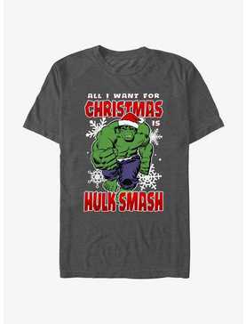 Marvel The Hulk Christmas Hulk Smash T-Shirt, , hi-res