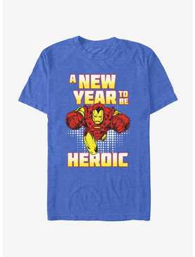 Marvel Iron Man New Year To Be Heroic T-Shirt, , hi-res