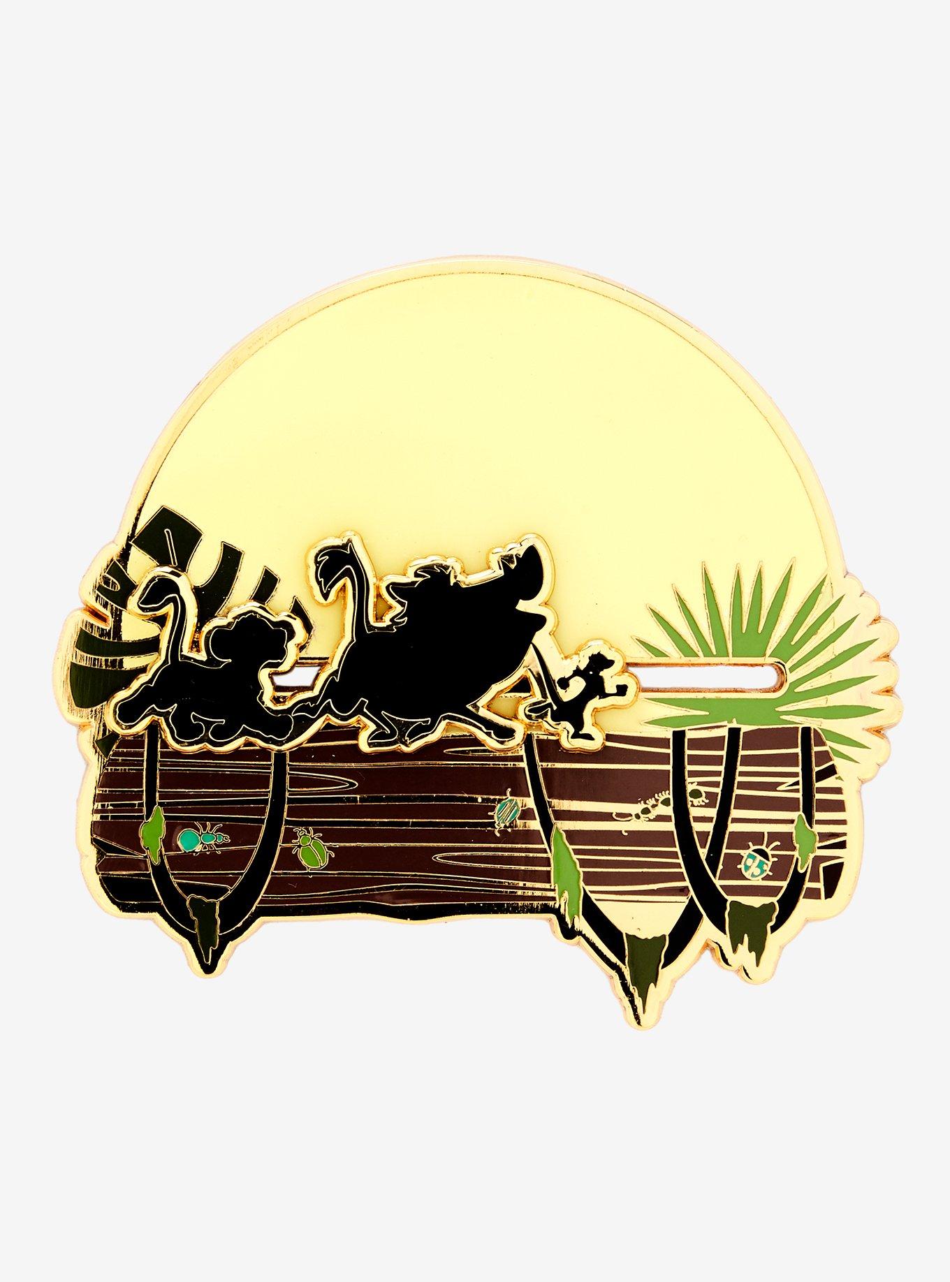 Loungefly Disney The Lion King Trio Enamel Pin, , hi-res