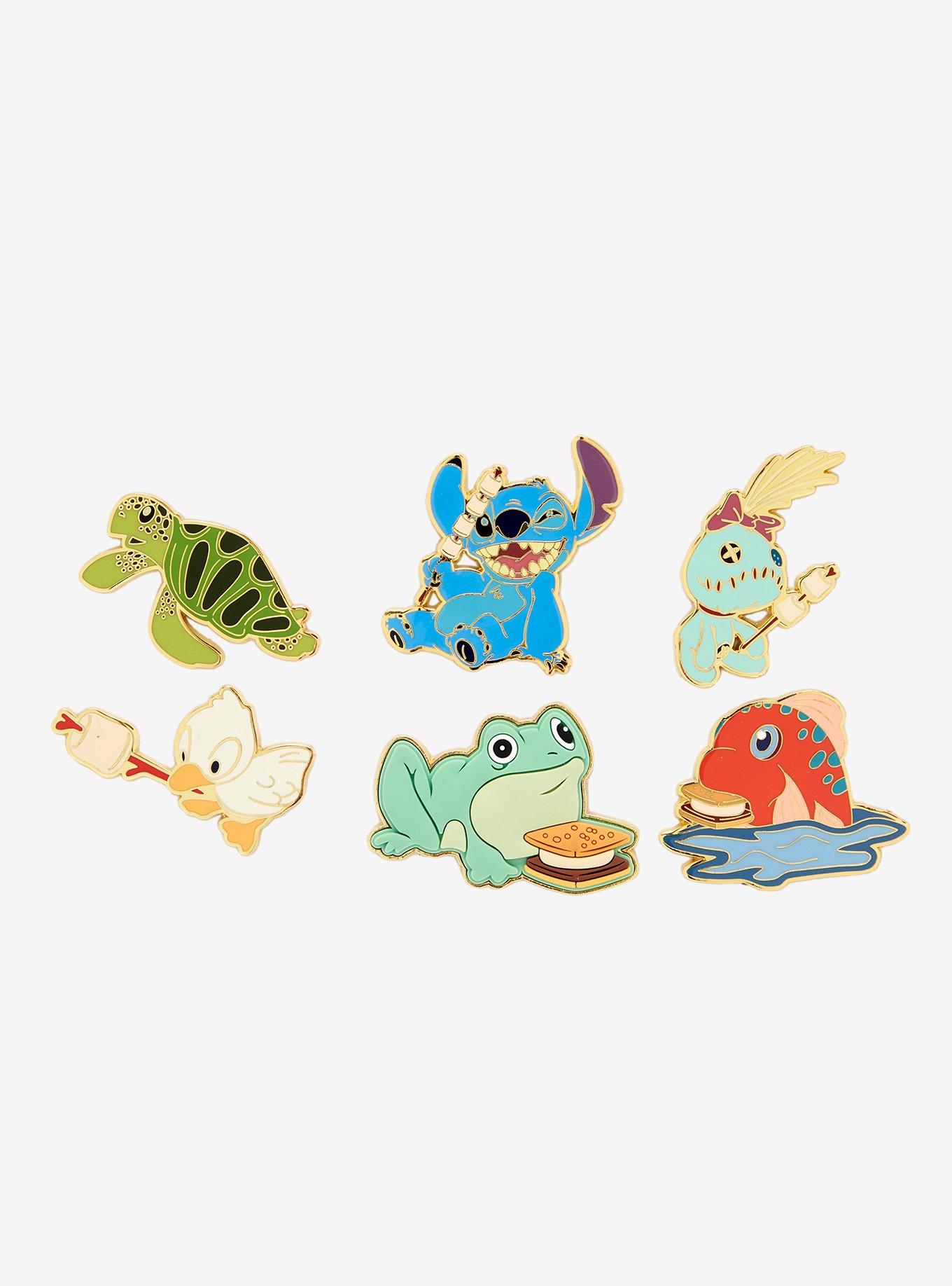 Loungefly Disney Stitch Camping Blind Box Enamel Pin, , hi-res