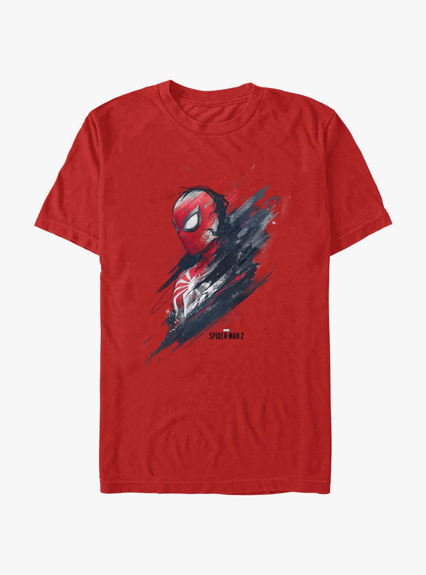 Marvel Spider-Man 2 Game Spider-Man Profile T-Shirt, , hi-res