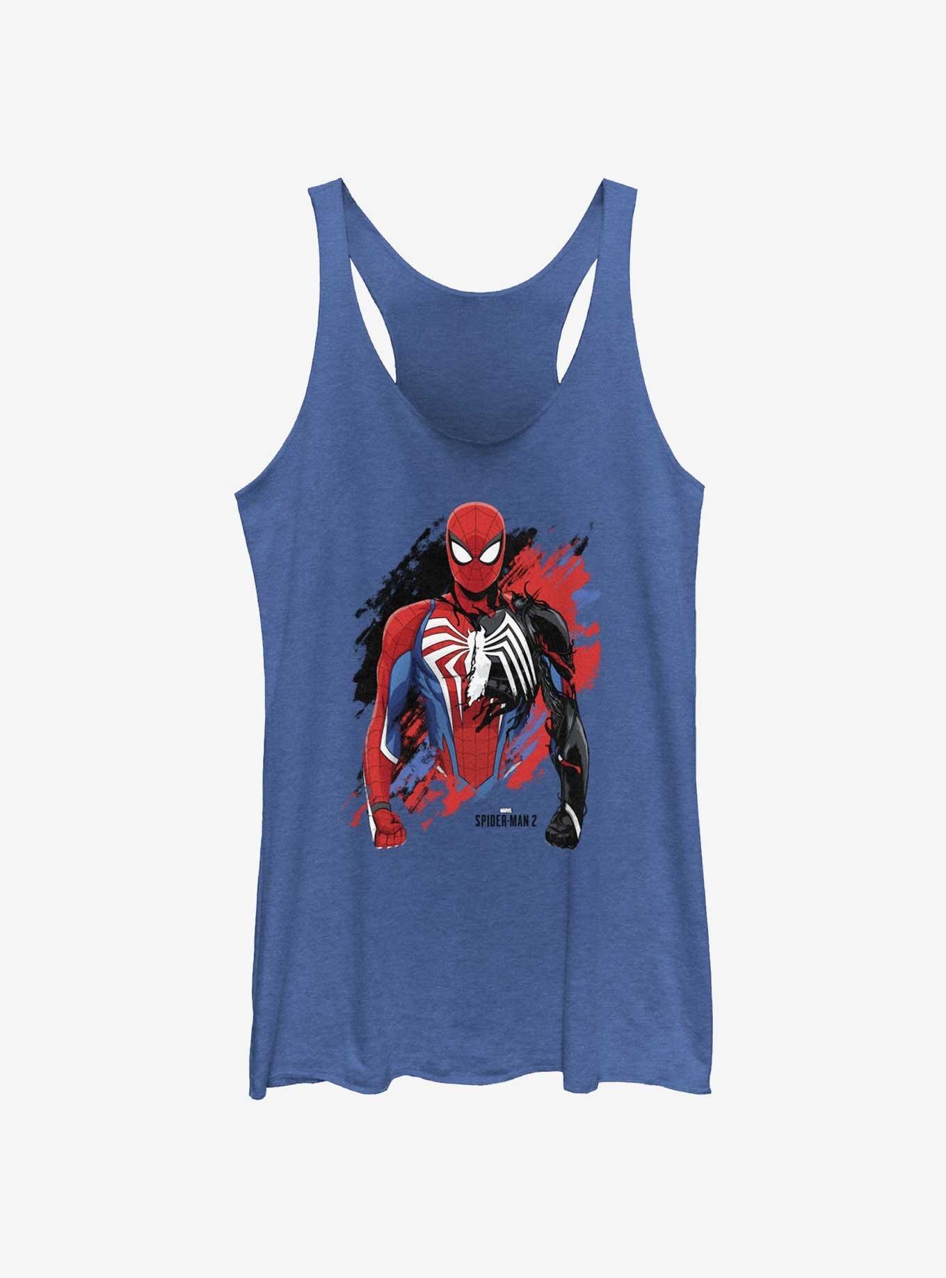 Marvel Spider-Man 2 Game Spider-Man Venom Morph Girls Tank, ROY HTR, hi-res