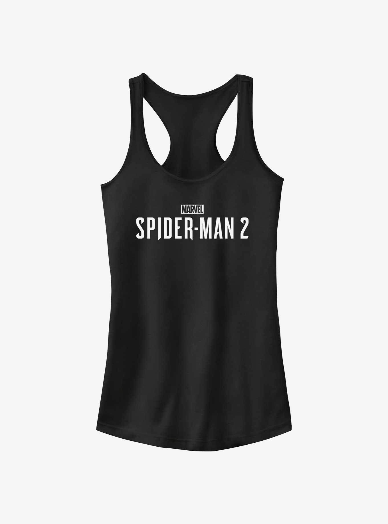 Marvel Spider-Man 2 Game White Logo Girls Tank, , hi-res