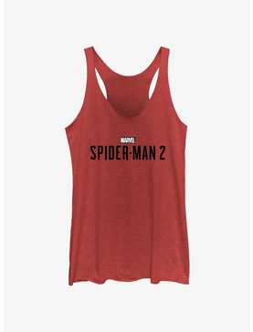 Marvel Spider-Man 2 Game Black Logo Girls Tank, , hi-res
