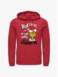 Dr. Seuss You're A Mean One Mr. Grinch Hoodie, RED, hi-res