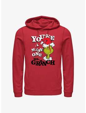 Dr. Seuss You're A Mean One Mr. Grinch Hoodie, , hi-res