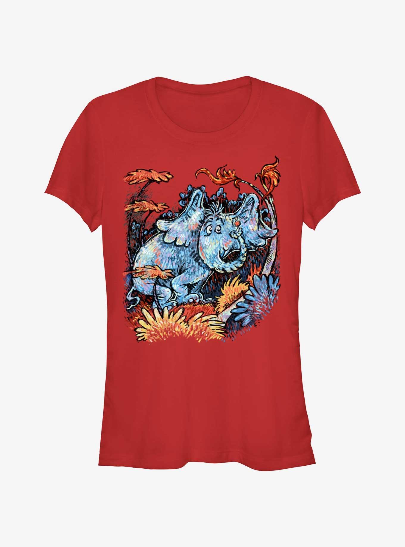 Dr. Seuss Horton Hears A Who Painting Girls T-Shirt, , hi-res