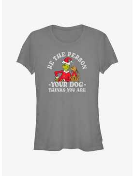 Dr. Seuss Grinch and Max Be The Person Your Dog Thinks You Are Girls T-Shirt, , hi-res
