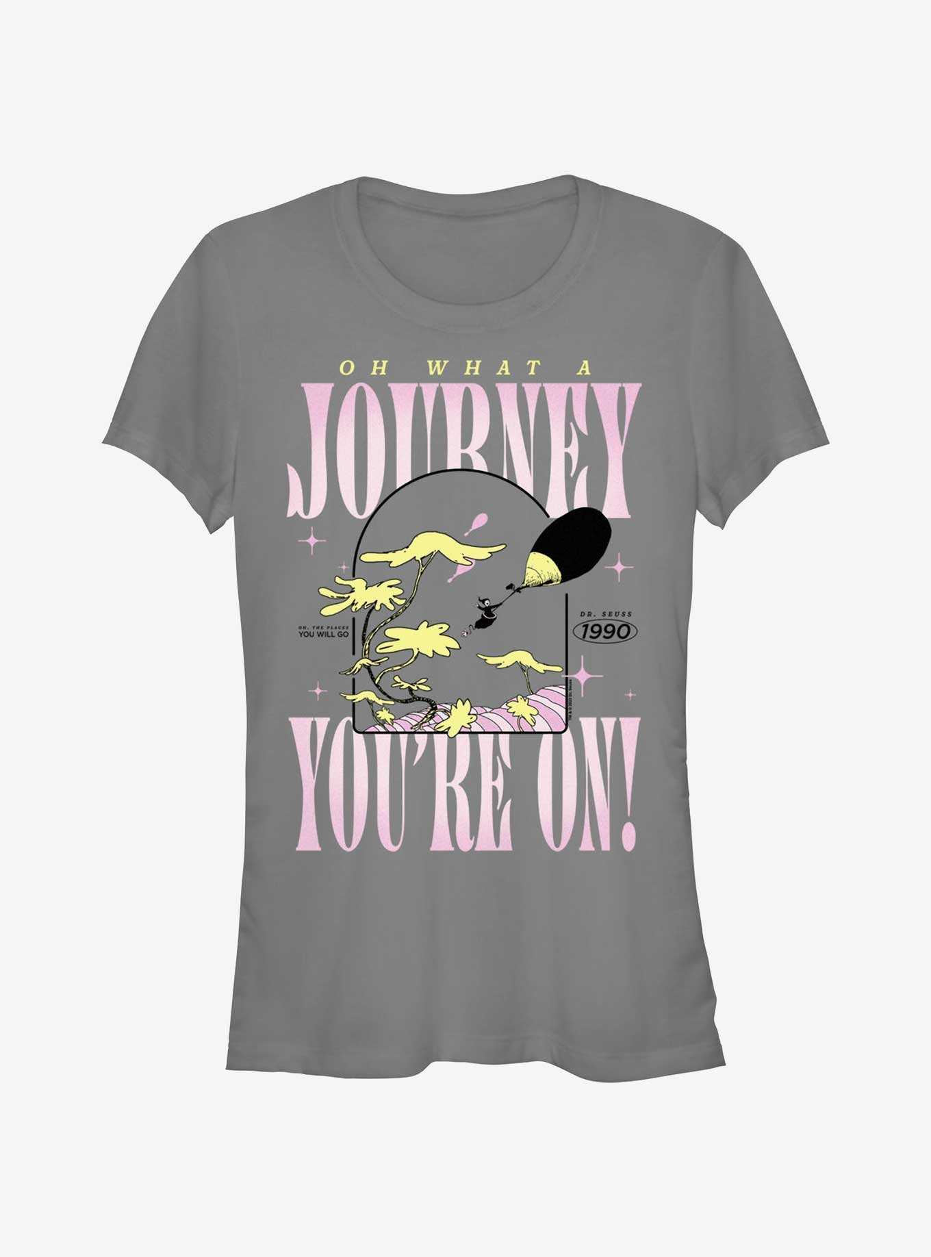 Dr. Seuss Oh What A Journey You're On Girls T-Shirt, , hi-res