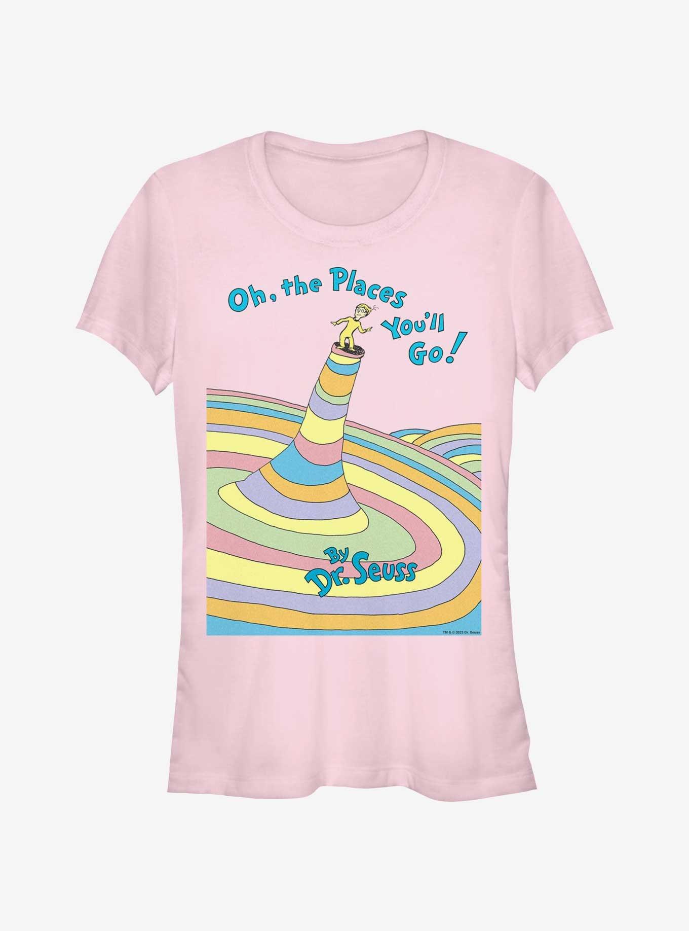 Dr. Seuss Oh The Places You'll Go Girls T-Shirt, , hi-res
