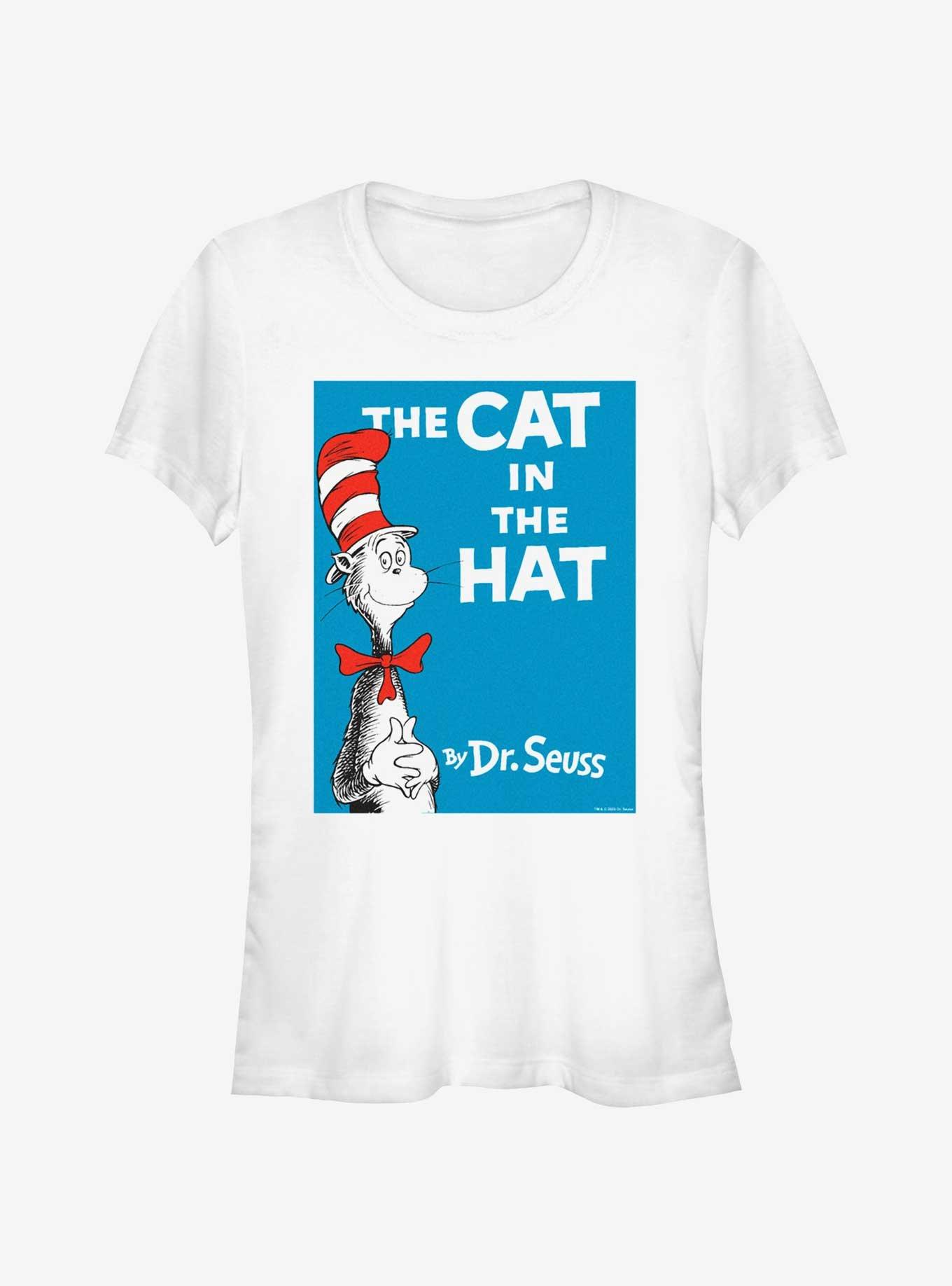 Dr. Seuss The Cat In The Hat Poster Girls T-Shirt, , hi-res