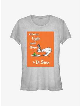 Dr. Seuss Green Eggs and Ham Book Cover Girls T-Shirt, , hi-res