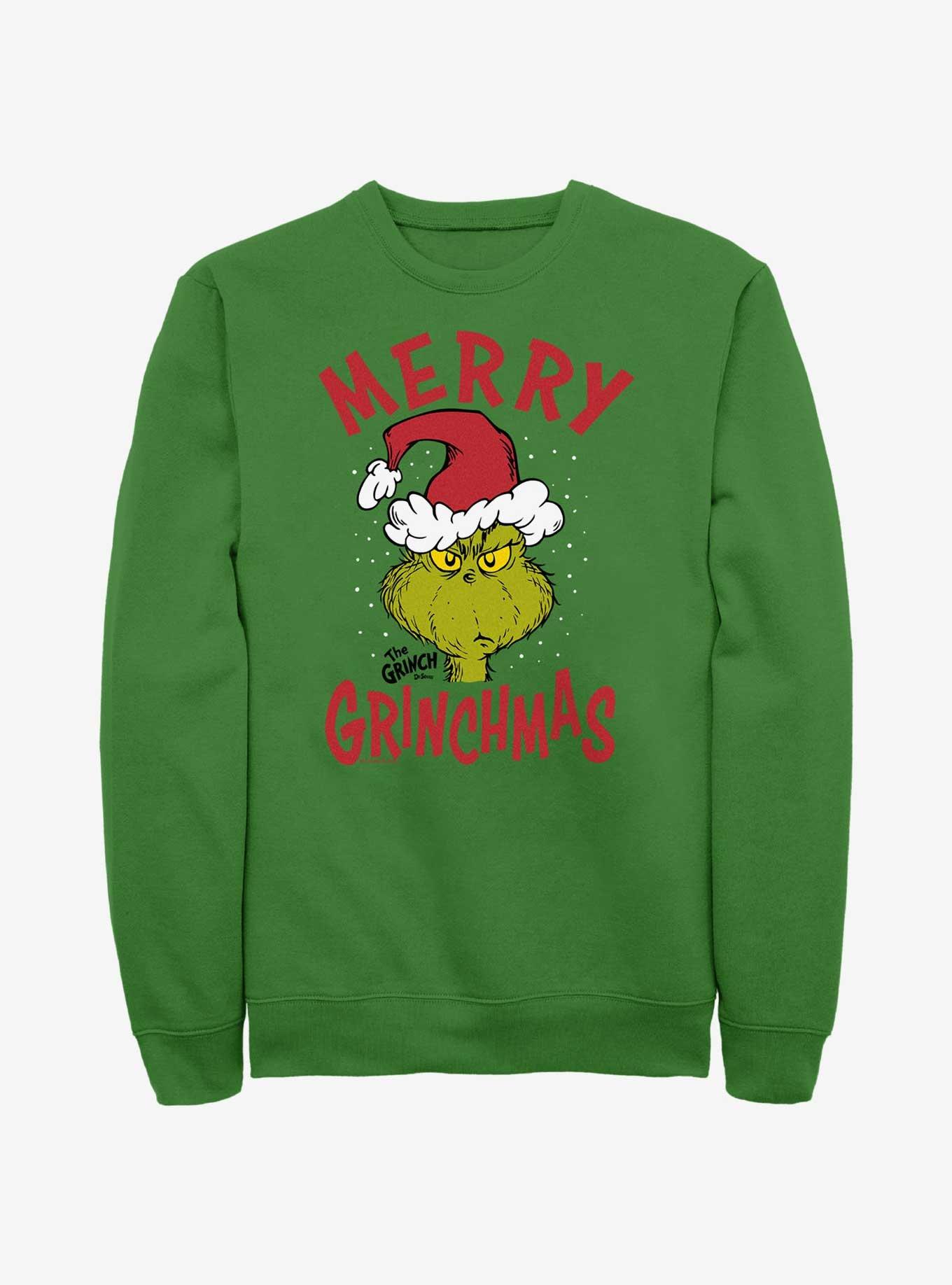 Merry 2024 grinchmas sweatshirt