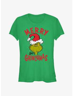 Dr. Seuss Merry Grinchmas Girls T-Shirt, , hi-res