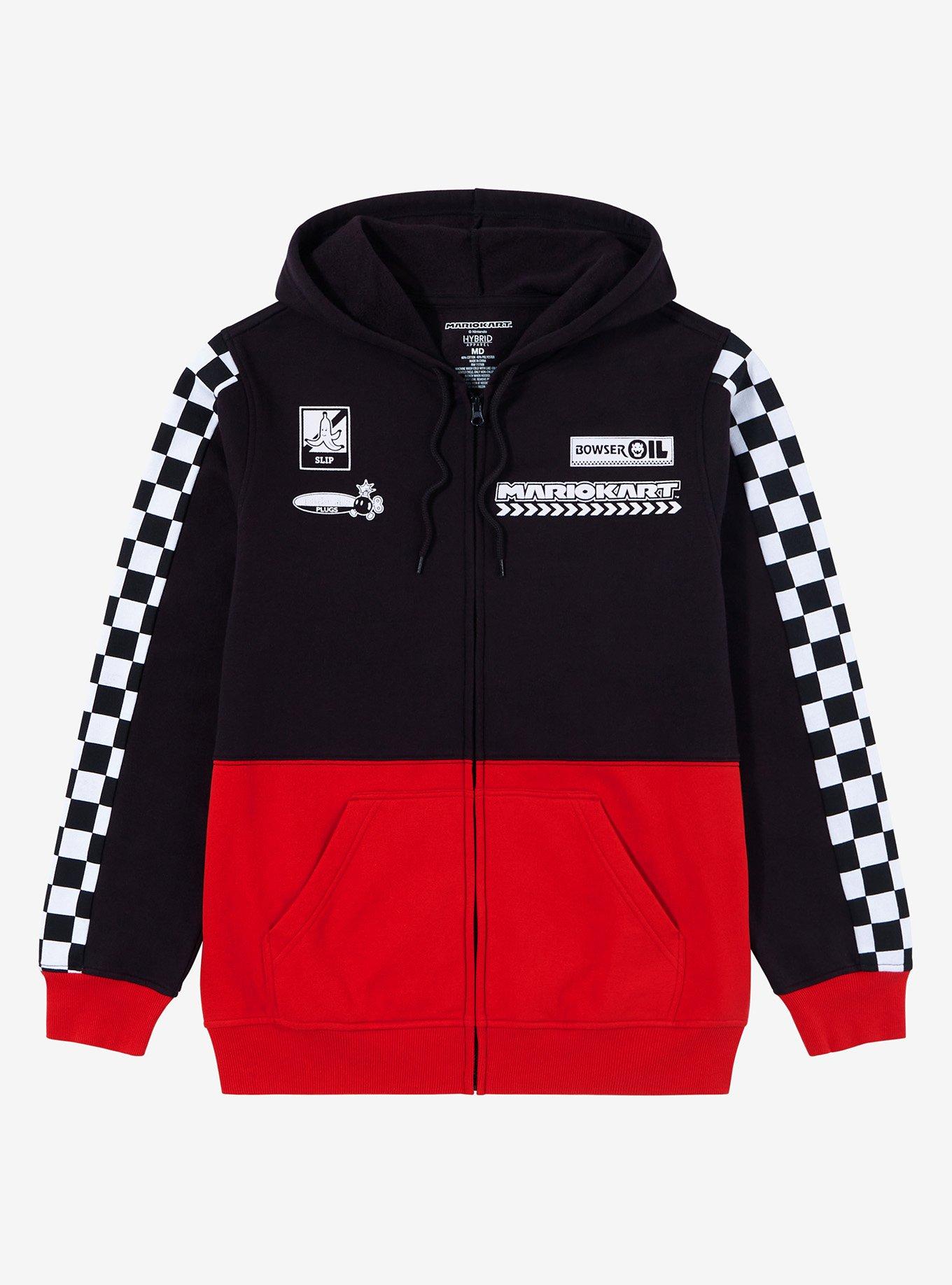 Mario Kart Icons Race Grid Hoodie