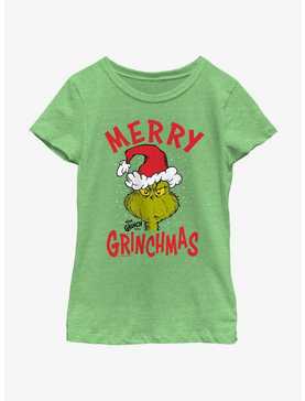 Dr. Seuss Merry Grinchmas Youth Girls T-Shirt, , hi-res