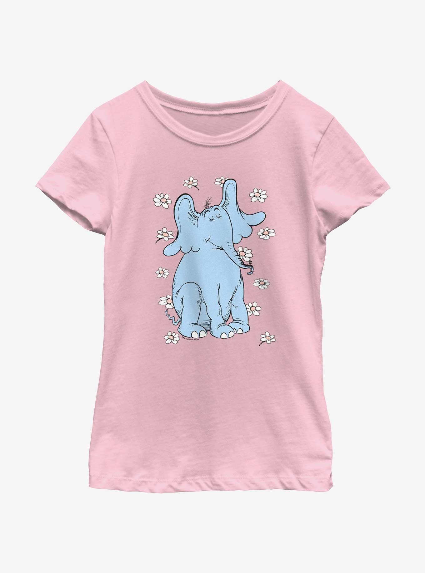 Dr. Seuss Peaceful Horton Youth Girls T-Shirt, , hi-res