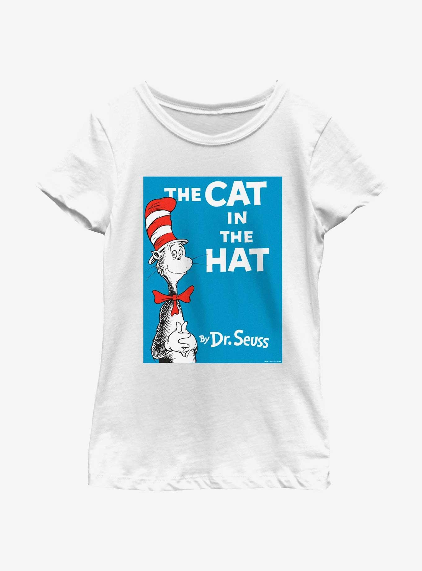 Dr. Seuss The Cat In The Hat Poster Youth Girls T-Shirt, , hi-res