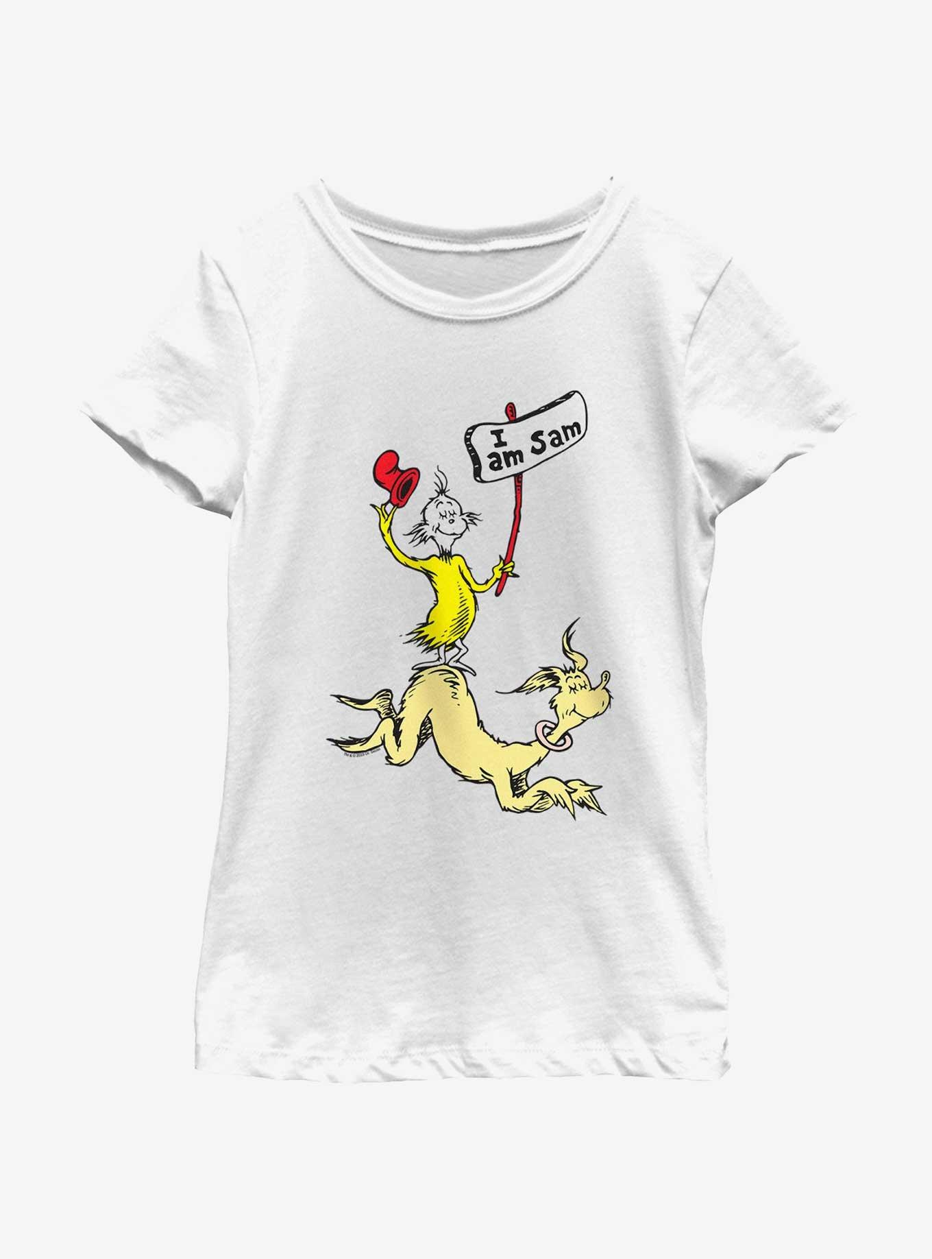 Dr. Seuss I Am Sam Youth Girls T-Shirt, , hi-res