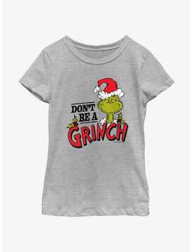 Dr. Seuss Don't Be A Grinch Youth Girls T-Shirt, , hi-res
