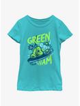 Dr. Seuss Green Eggs & Ham Youth Girls T-Shirt, TAHI BLUE, hi-res