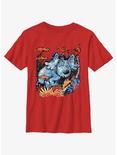Dr. Seuss Horton Hears A Who Painting Youth T-Shirt, RED, hi-res