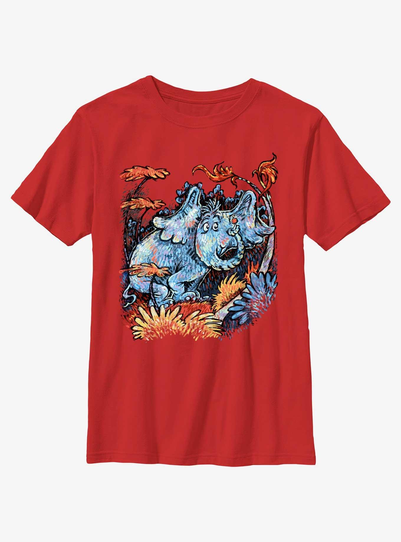 Dr. Seuss Horton Hears A Who Painting Youth T-Shirt, , hi-res