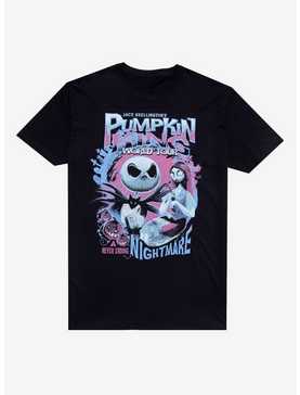 The Nightmare Before Christmas Pumpkin King World Tour Boyfriend Fit Girls T-Shirt, , hi-res