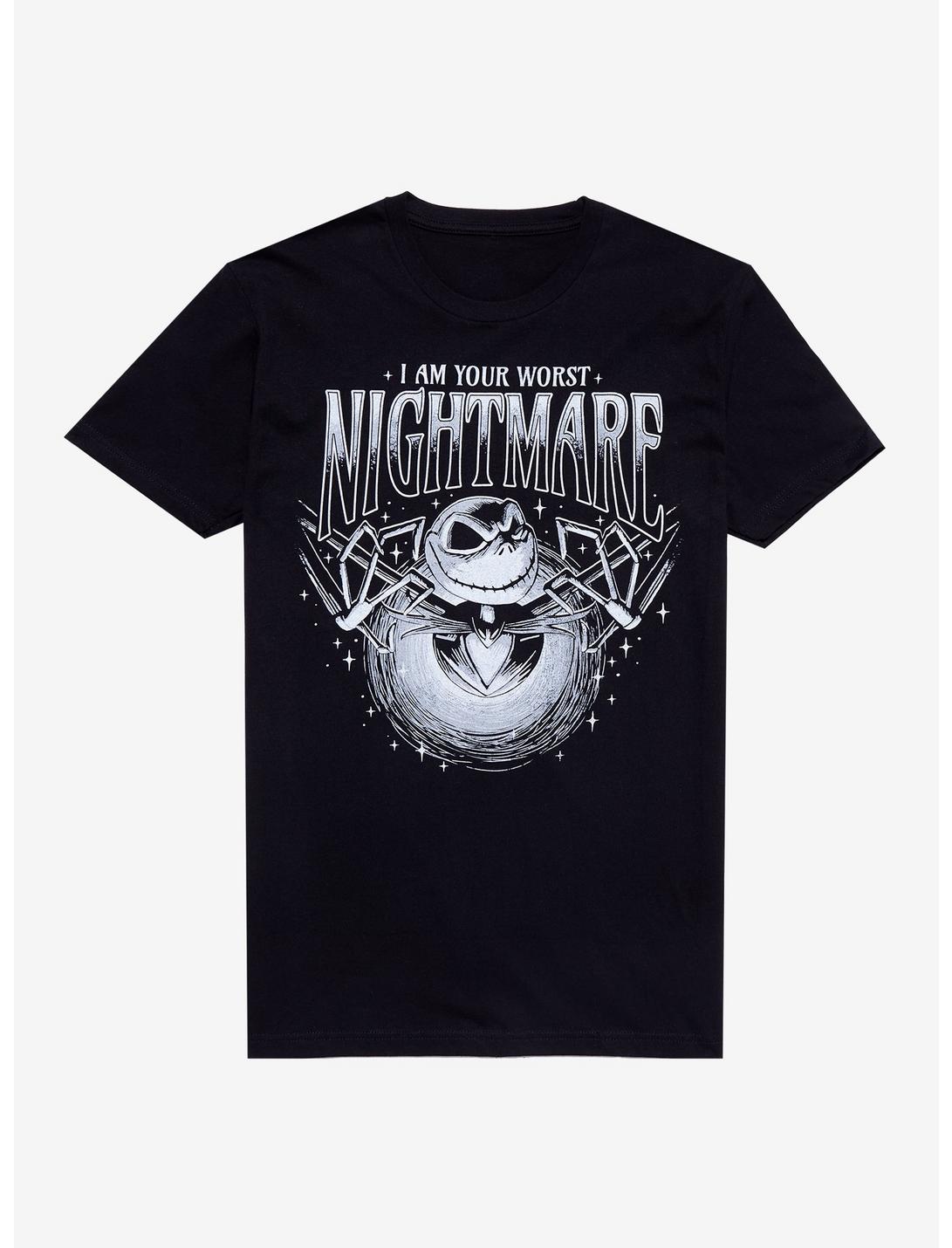 The Nightmare Before Christmas Jack Worst Nightmare Boyfriend Fit Girls T-Shirt, MULTI, hi-res